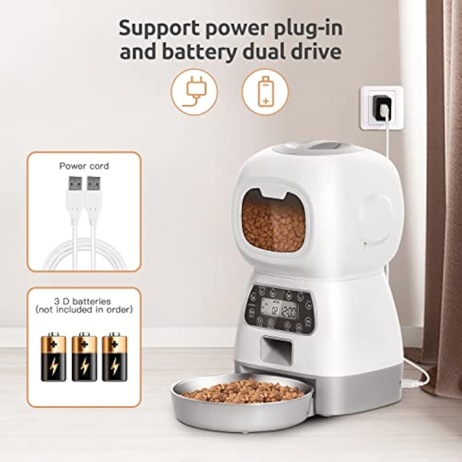 Intelligent automatic pet feeder